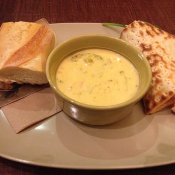 Panera Bread - BBQ chicken flatbread and cheddar broccoli soup. Service was a bit slow, but this location just opened and staff was learning - Salad Near Me - Coralville, Iowa Panera Bread - BBQ chicken flatbread and cheddar broccoli soup. Service was a bit slow, but this location just opened and staff was learning - Salad Near Me - Coralville, Iowa