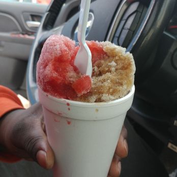 Pelican's SnoBalls - Half candy apple and caramel...sweet!! - Shaved Ice Near Me - Augusta, Georgia