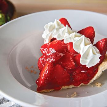 Shoney's - Our seasonal Strawberry Pie is a must-have over the summer! Our freshly-baked pie is made with plump, fresh strawberries in a... - New American Near Me - Florence, South Carolina Shoney's - Our seasonal Strawberry Pie is a must-have over the summer! Our freshly-baked pie is made with plump, fresh strawberries in a... - New American Near Me - Florence, South Carolina