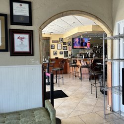 Inside restaurant