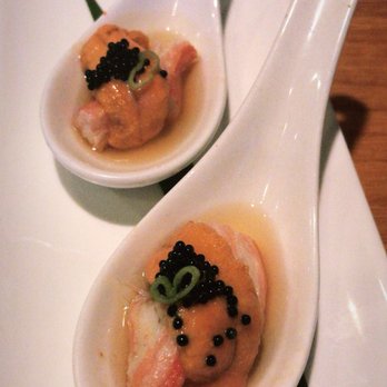 Kawa Sushi - Uni Snow Crab Spoon - Sushi Bars Near Me - Houston, Texas Kawa Sushi - Uni Snow Crab Spoon - Sushi Bars Near Me - Houston, Texas