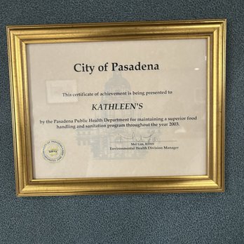 Kathleen's Restaurant - American Near Me - Pasadena, California Kathleen's Restaurant - American Near Me - Pasadena, California