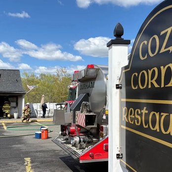 Cozy Corner Restaurant & Pizza - Scene of the fire at Cozy Corner on 5/1/26. - Pizza Near Me - Durham, Connecticut