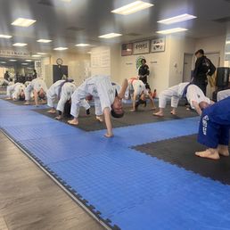 Warming up for some Taekwondo! Warming up for some Taekwondo!