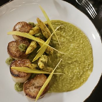 Palate - Scallops and grits - Cocktail Bars Near Me - Las Vegas, Nevada Palate - Scallops and grits - Cocktail Bars Near Me - Las Vegas, Nevada