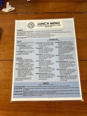 Menu photo 3 Ms. Carolyn's Restaurant Fernandina Beach, FL