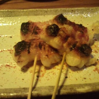 Ippuku - Burnt bacon wrapped mochi :-( - Bars Near Me - Berkeley, California