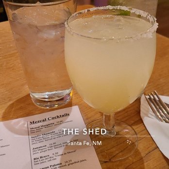 The Shed - House margarita and Mojito. - New Mexican Cuisine Near Me - Santa Fe, New Mexico The Shed - House margarita and Mojito. - New Mexican Cuisine Near Me - Santa Fe, New Mexico