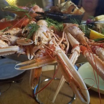 Norda Bar & Grill - Seafood platter, we were four so they arranged 8t in a giant platter... - Scandinavian Near Me - Göteborg, O Norda Bar & Grill - Seafood platter, we were four so they arranged 8t in a giant platter... - Scandinavian Near Me - Göteborg, O