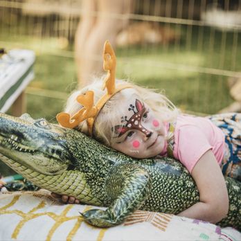 Face Paint LA - Deers and crocodiles can be friends! - Face Painting Near Me Face Paint LA - Deers and crocodiles can be friends! - Face Painting Near Me