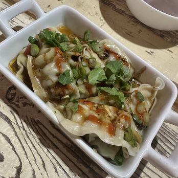 Broken Engrish - Spicy Dumplings (8) [V] - Taiwanese Near Me - Los Angeles, California