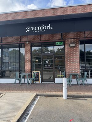 Green Fork & Straw by null