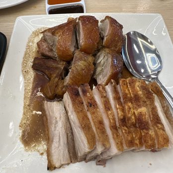 Tasty Spot Cafe - Roast duck & roast pork combination - Chinese Near Me - Irvine, California Tasty Spot Cafe - Roast duck & roast pork combination - Chinese Near Me - Irvine, California