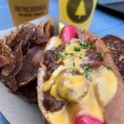 Lone Pine Brewing - Red snappers with chili - delicious!