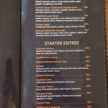 Cappa Gusto - Menu - Turkish Near Me - Nevşehir, 50 Cappa Gusto - Menu - Turkish Near Me - Nevşehir, 50