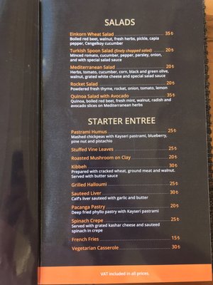 Menu photo 6 Cappa Gusto Nevşehir, 50 Menu photo 6 Cappa Gusto Nevşehir, 50