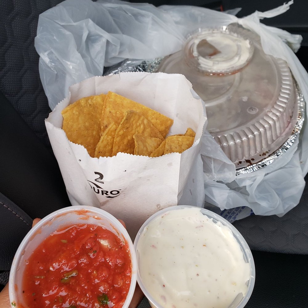 Ay Caramba - Complementary chips, salsa, and white sauce (not queso). Also 2 tortillas. - Mexican Near Me - Chesterfield, Virginia