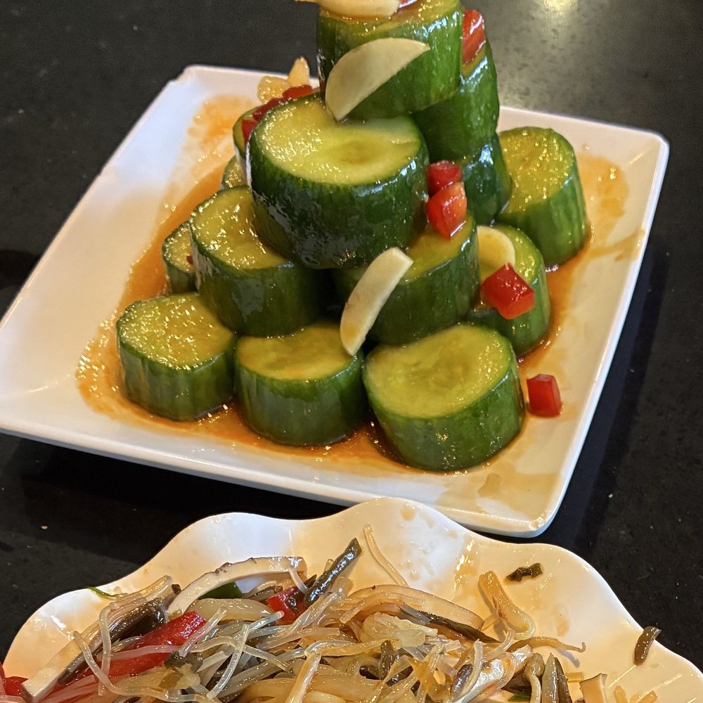 Thumbling - Marinated Cucumber Salad - Shanghainese Near Me - West Covina, California Thumbling - Marinated Cucumber Salad - Shanghainese Near Me - West Covina, California