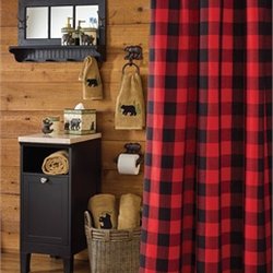 Shower curtains and bathroom accessory's