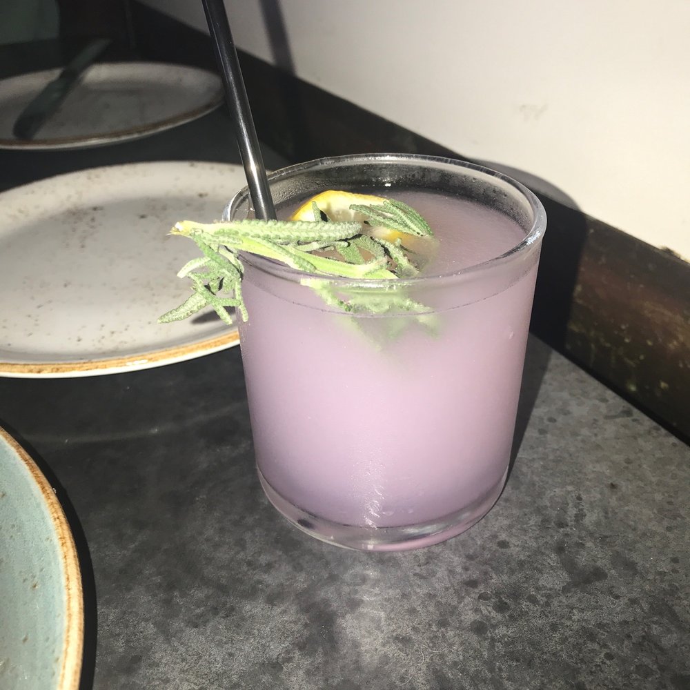 State Fare Kitchen & Bar - Lavender Lemonade. So good. - New American Near Me - Houston, Texas State Fare Kitchen & Bar - Lavender Lemonade. So good. - New American Near Me - Houston, Texas