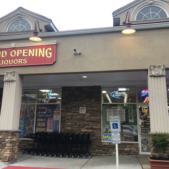 Grand Opening Liquors - the front of the building - Beer, Wine & Spirits Near Me - North Haledon, New Jersey