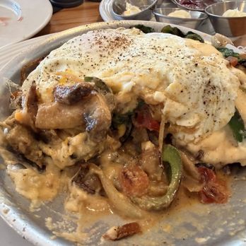 The Copper Kettle - Egg skillet but a bit closer up. - Breakfast & Brunch Near Me - St. Pete Beach, Florida