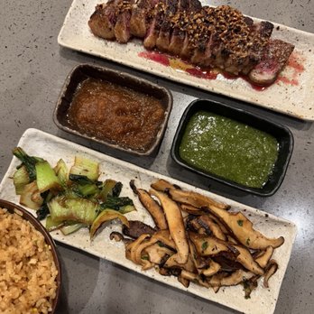 Wasa Sushi & Teppan - Steak hibachi and veggies - Sushi Bars Near Me - Newport Beach, California