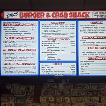 Sitka's Burger & Crab Shack - Seafood Near Me - Sitka, Alaska Sitka's Burger & Crab Shack - Seafood Near Me - Sitka, Alaska