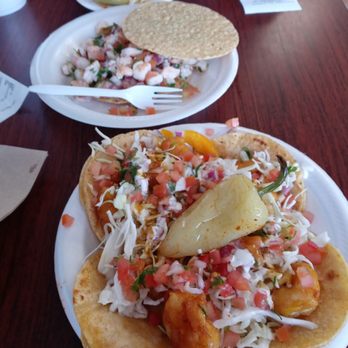 Mariscos El Puerto - Shrimp & fish tacos ($1 fish tacos on tuesday) ceviche tostada camaron - Seafood Near Me - Chino, California Mariscos El Puerto - Shrimp & fish tacos ($1 fish tacos on tuesday) ceviche tostada camaron - Seafood Near Me - Chino, California