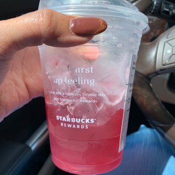 Starbucks - Not so easy on n the ice as I requested, I haven't learned my lesson:((( - Coffee & Tea Near Me - Irvine, California