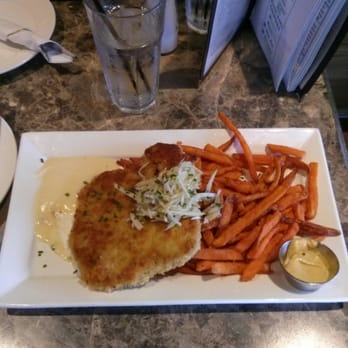 Beertown - Pork schnitzel - Beer Bar Near Me - Waterloo, Ontario