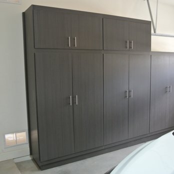 Space Solutions Garage Cabinets Custom Closets Phoenix - Our dark gray garage cabinets. - Home Organization Near Me - Phoenix, Arizona