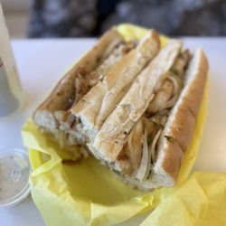 The Yeller Sub - Chicken Fajita Sub (Comes with Jalapeño Ranch)