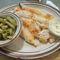 Bowling Green Diner - Broiled catfish