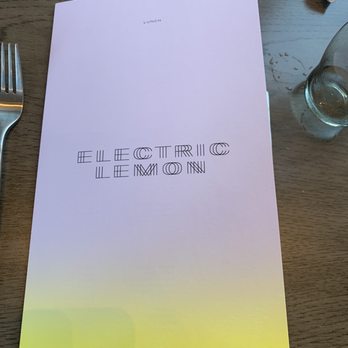Electric Lemon - Lunch menu - New American Near Me - New York, New York Electric Lemon - Lunch menu - New American Near Me - New York, New York