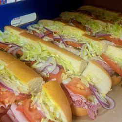 Beach Hut Deli - Up close at these perfect sandwiches