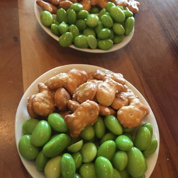Pacific Catch - Edamame + pretzel goldfish to snack on - Seafood Near Me - Dublin, California Pacific Catch - Edamame + pretzel goldfish to snack on - Seafood Near Me - Dublin, California