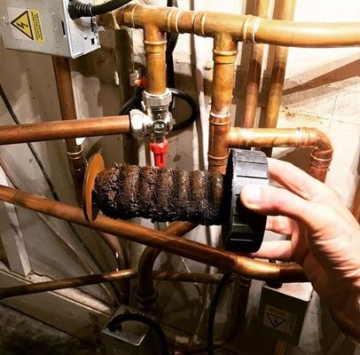 Round Lake Heating and Cooling Logo