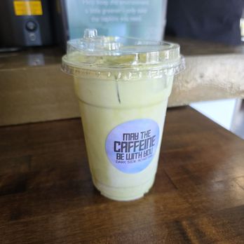 Dark Side Coffee House - Blueberry breeze matcha - Coffee & Tea Near Me - Cicero, Indiana