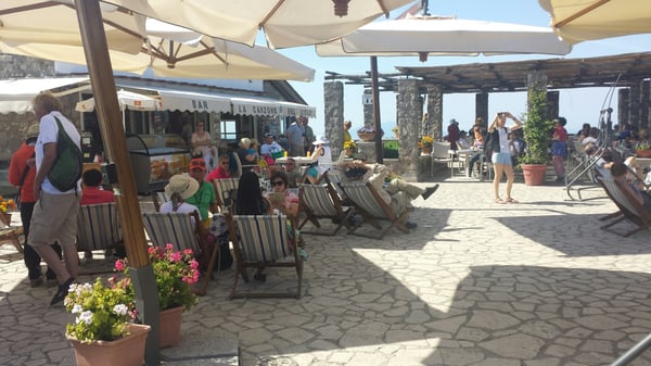 "La Canzone del Cielo" Monte Solaro, Capri by null