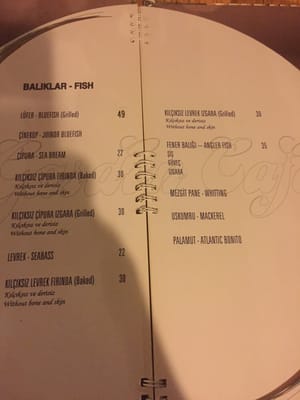 Menu photo 6 Garden Cafe Istanbul, 34 Menu photo 6 Garden Cafe Istanbul, 34