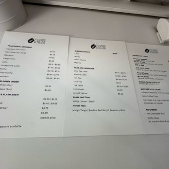 Chocolate Fish Coffee Roasters - Wall menu - Coffee Roasteries Near Me - Sacramento, California Chocolate Fish Coffee Roasters - Wall menu - Coffee Roasteries Near Me - Sacramento, California