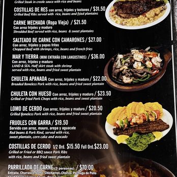 La Pequeña Colombia - Menu - Colombian Near Me - Jackson Heights, New York