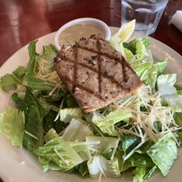 Caesar salad with ahi Caesar salad with ahi