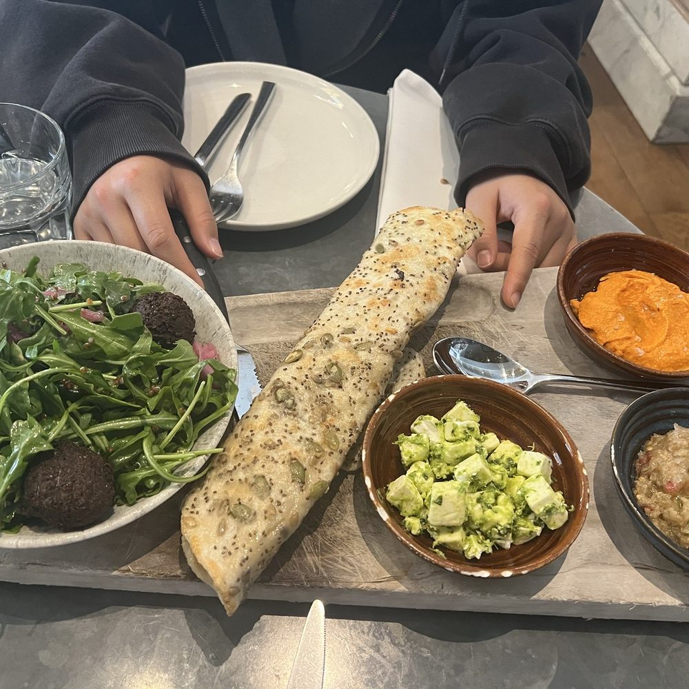 Wildseed - Mezze Plate - it's huge! - Vegan Near Me - San Francisco, California Wildseed - Mezze Plate - it's huge! - Vegan Near Me - San Francisco, California
