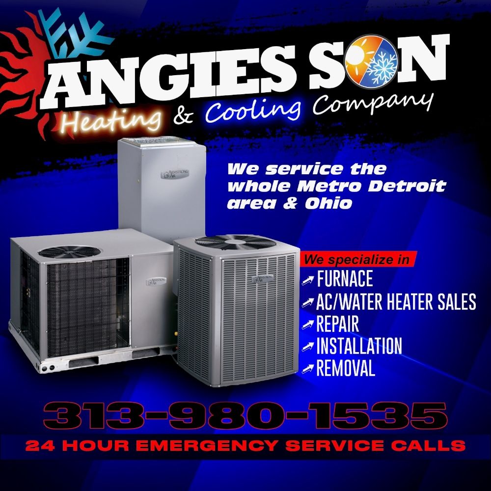 Slide of Angie’s Son Heating And Cooling