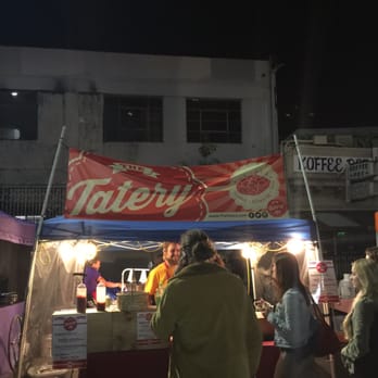 Oakland First Fridays - This place is the bomb! Taters top with yummy stuff. We had tater tots topped with carne asada! Booom! There goes my head! - Festivals Near Me - Oakland, California Oakland First Fridays - This place is the bomb! Taters top with yummy stuff. We had tater tots topped with carne asada! Booom! There goes my head! - Festivals Near Me - Oakland, California