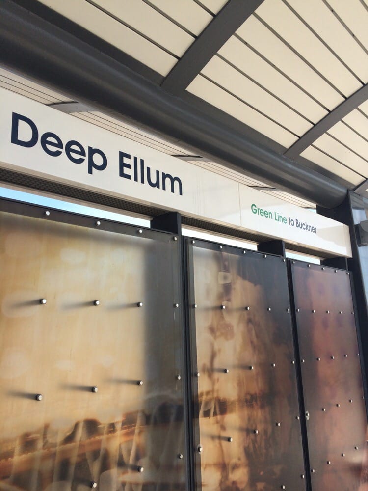 DART STATION DEEP ELLUM 2900 Junius St, Dallas, Texas Train