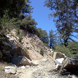hiking trail going up to Mt Wilson hiking trail going up to Mt Wilson