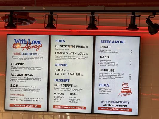 Menu photo 3 With Love Always Las Vegas, NV